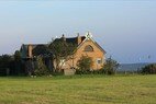 Mirns huisje op klif